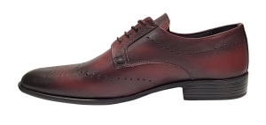 Pantofi eleganti barbati din piele naturala - Model Bordeaux 131 - Img 3