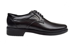 Pantofi eleganti barbati din piele naturala - Model Politie Pompieri Jandarmi GKR07N - Img 2