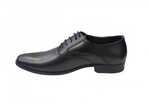 Pantofi eleganti barbati din piele naturala Stefi Negru box - Img 5