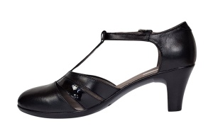 Pantofi eleganti dama din piele naturala cu toc 6.5cm NA173NPL - Img 4