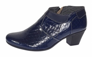 Reducere Marimea 41 Botine dama din piele naturala cu fermoar LMV4CRBLBT - Img 8