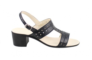 Reduceri Sandale dama din piele naturala - Model Negru LS7NBOX - Img 6