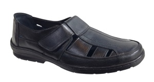 Sandale barbati casual din piele naturala - Model Negru SCV295AN - Img 5