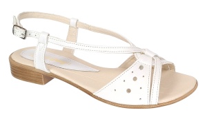 Sandale dama albe, din piele naturala, ROVI Design - S36A - Img 7