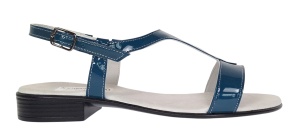 Sandale dama casual din piele naturala Bleumarin Lac S16LBLU1 - Img 2