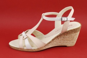 Sandale dama din piele naturala, cu platforma - cod S51BA2 - Img 3