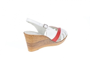 Sandale dama din piele naturala - Made in Romania S88AR - Img 3