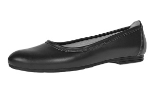 Balerini dama casual, din piele naturala negru - FLO3NBOX - Img 6