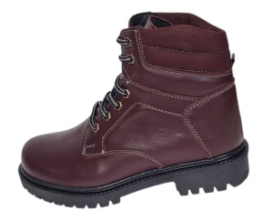 Bocanci barbati Sport din piele naturala model Bordeaux Imblaniti GKR5KVIS - Img 6