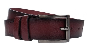 Curea barbati, casual, eleganta, din piele naturala, Grena, 3.5cm - CK39VIS
