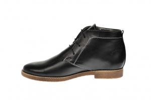 Ghete dama, negre, casual, din piele naturala, G01N2 - Img 3