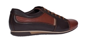 Marimea 40, 41, 44 Pantofi barbati casual din piele naturala Maro 854M - Img 3