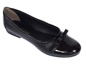 Oferta 38 Balerini dama negri, eleganti - casual din piele naturala - Made in Romania LFLONLAC - Img 5