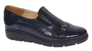 Oferta marimea 38 Pantofi dama casual din piele naturala bleumarian - LP103BLMLAC