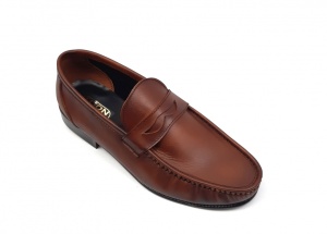 OFERTA MARIMEA 39, 44 Pantofi barbati din piele naturala de culoare maro - LSC1M - Img 9