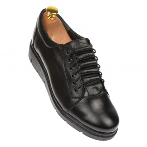 OFERTA marimea 40 - Pantofi dama, casual, din piele naturala box, negri, - LP502NBOX - Img 5