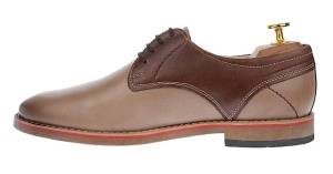 Oferta Marimea 43 Pantofi barbati casual din piele naturala Bej - Maro SIR GKR - Img 4