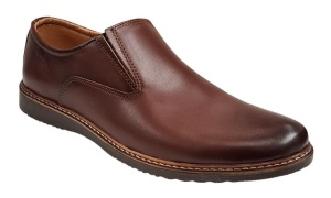 Oferta Marimea 43 Pantofi barbati casual din piele naturala maro fara siret L330ELM