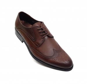 OFERTA MARIMEA 44 - Pantofi barbati derbi, eleganti din piele naturala L749M - Img 4