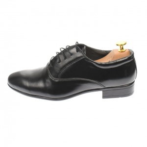 Pantofi barbatesti, eleganti, din piele naturala, negru - MODN - Img 6