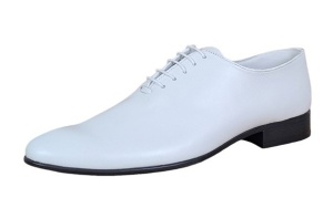 Pantofi barbati, albi, eleganti, din piele naturala box - MOD1ALBBOX - Img 7