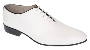 Pantofi barbati albi eleganti din piele naturala Elion - 024AN - Img 7