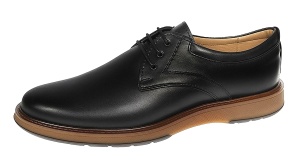Pantofi barbati casual din piele naturala de culoare Neagra GKR230NS