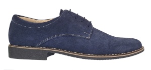 Pantofi barbati casual din piele naturala intoarsa bleumarin - Marimea 39, 41 - Img 3