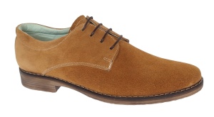 Pantofi barbati casual din piele naturala intoarsa - Model Maro Camel PAVELM