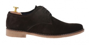 Pantofi barbati casual din piele naturala maro 336MVEL - Img 5