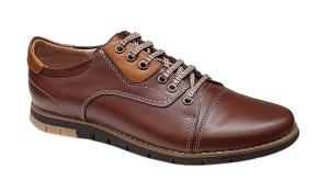 Pantofi barbati, casual din piele naturala, Maro, GKR67M