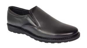Pantofi barbati casual din piele naturala - Model Corsa Gri - Img 5