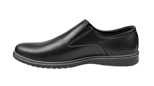 Pantofi barbati casual din piele naturala negru - 330ELN - Img 6