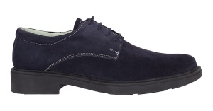 Pantofi barbati, casual, piele naturala intoarsa, Bleumarin, Rome AREZO - Img 3