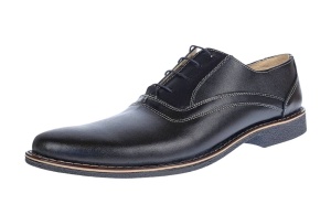 Pantofi barbati casual piele naturala , Negru box - P37NA - Img 8