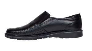 Pantofi barbati de vara din piele naturala cu perforatii GKR506N - Img 4