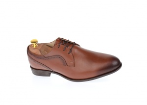Pantofi barbati derby, eleganti din piele naturala SIR020M - Img 5