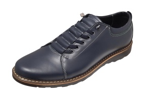 Pantofi barbati din piele naturala Bleumarin Marko - Gkr Shoes - Img 11