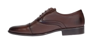 Pantofi barbati eleganti cu siret din piele naturala Maro GKRCRISM - Img 3