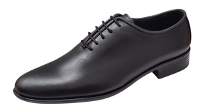 Pantofi barbati eleganti din piele naturala de culoare neagra GKR119N - Img 6