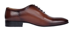 Pantofi barbati eleganti din piele naturala maro 024MBOX - Img 8