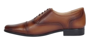 Pantofi barbati eleganti din piele naturala maro 893MD - Marimea 40 - Img 3
