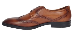 Pantofi barbati eleganti din piele naturala maro Lucas Shoes - 500CON - Img 6