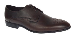 Pantofi barbati eleganti din piele naturala maro milenium Lucas Shoes - LUK01ML Marimea 41 - Img 8