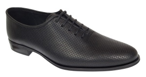 Pantofi barbati eleganti din piele naturala matritata - Model Negru GKR132NP - Img 9