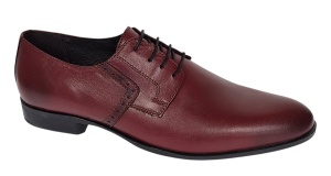 Pantofi barbati eleganti din piele naturala - Model Bordeaux Marimea 41 - Img 7