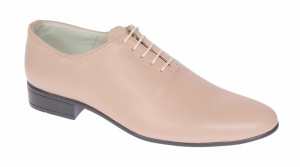 Pantofi barbati eleganti din piele naturala - Model Enzo Bej Nude
