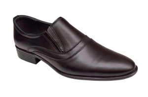 Pantofi barbati eleganti din piele naturala - Model Negru GKR49N - Img 6