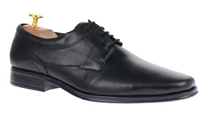 Pantofi barbati eleganti din piele naturala - Model Negru NIC04NS