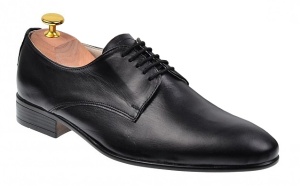Pantofi barbati eleganti din piele naturala - Model Negru NIC211SIR